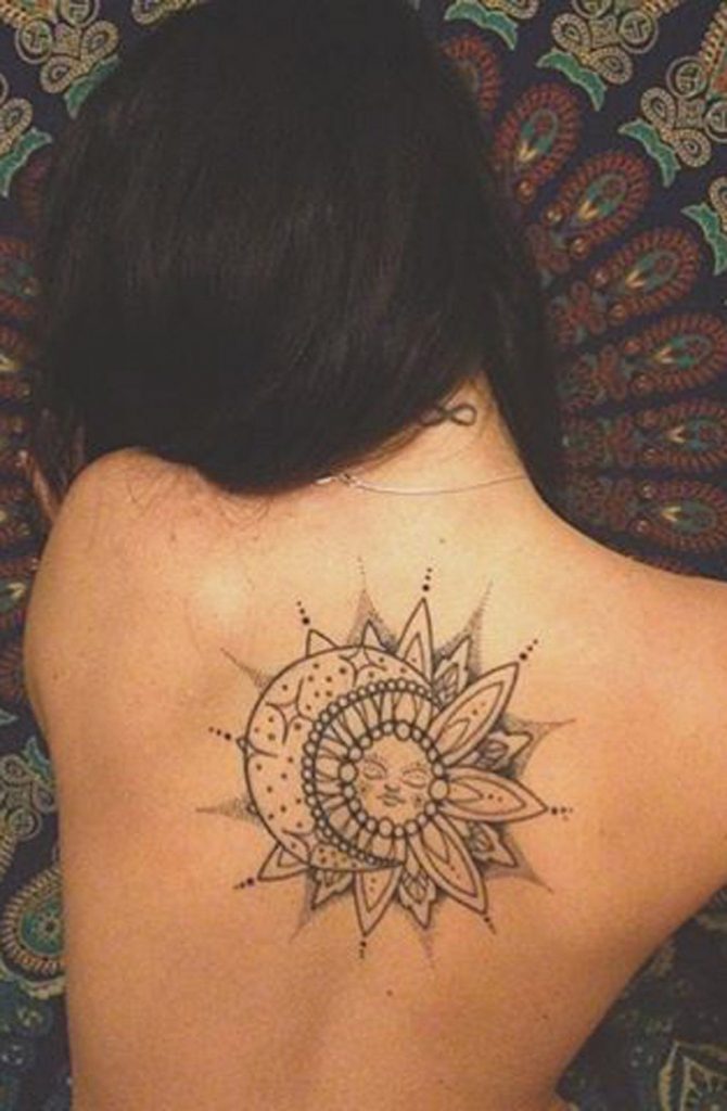 25 Best Sun Tattoo Designs For Women