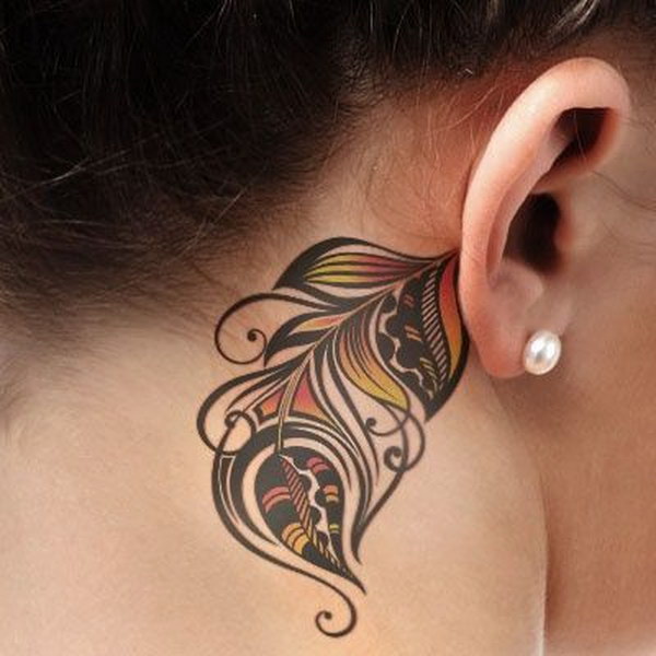 15 Best Behind the Ear Tattoos  neartattoos