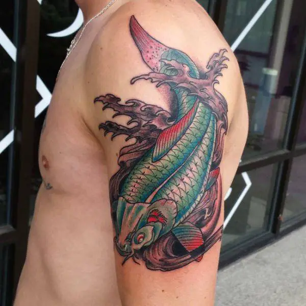 250 Beautiful Koi Fish Tattoo Designs  Their Meanings