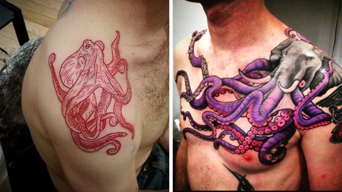 30 Tentacular Octopus Tattoos For Men - Pulptastic