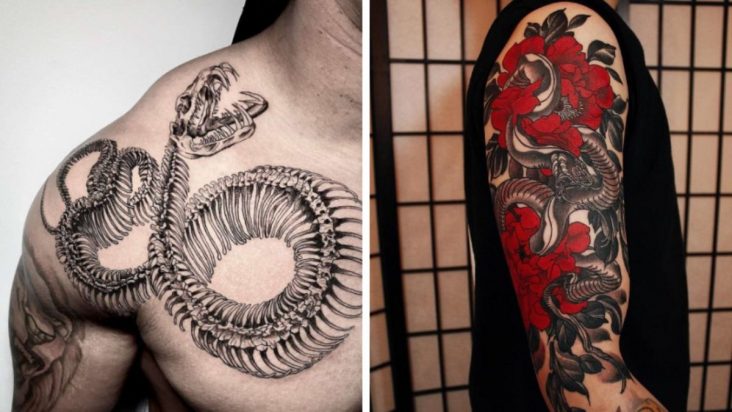 30 Best Snake Tattoo Designs Of 21