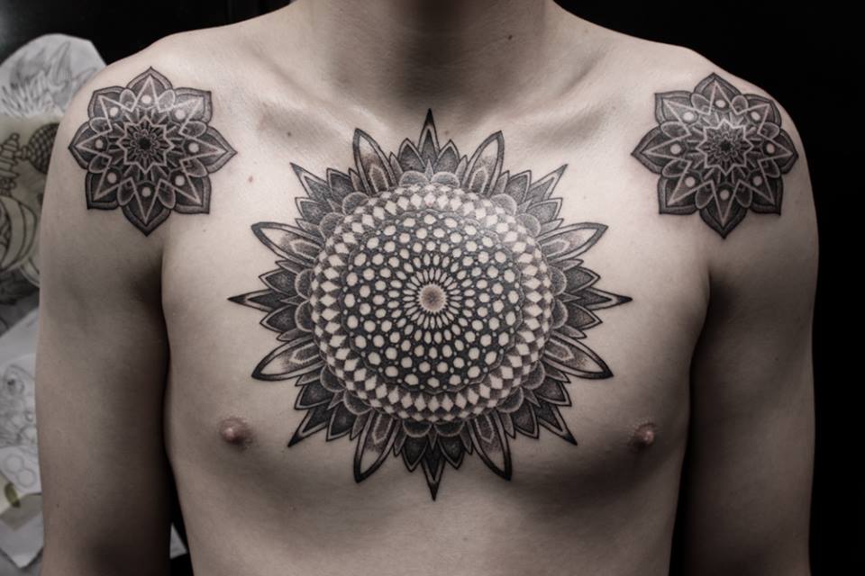 Shoulder Mandala Tattoo  Best Tattoo Ideas Gallery