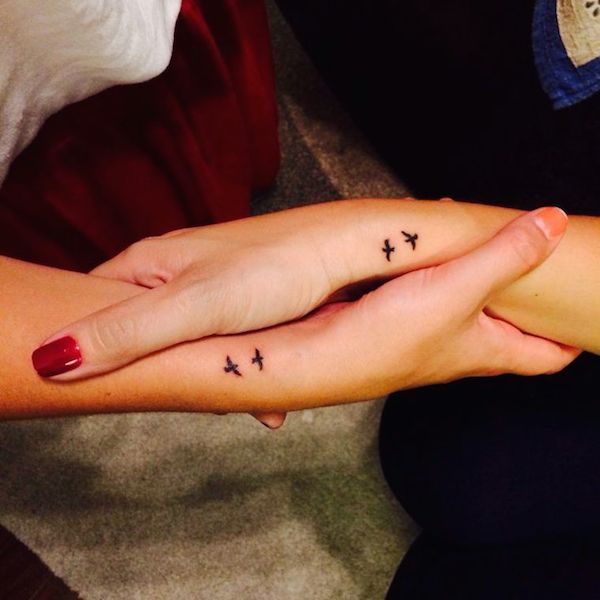 Best Friend Birthday Wrist Tattoos  Tattoos for daughters Small friendship  tattoos Friendship tattoos