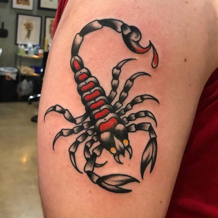 25 Savage Scorpion Tattoos for Men Pulptastic