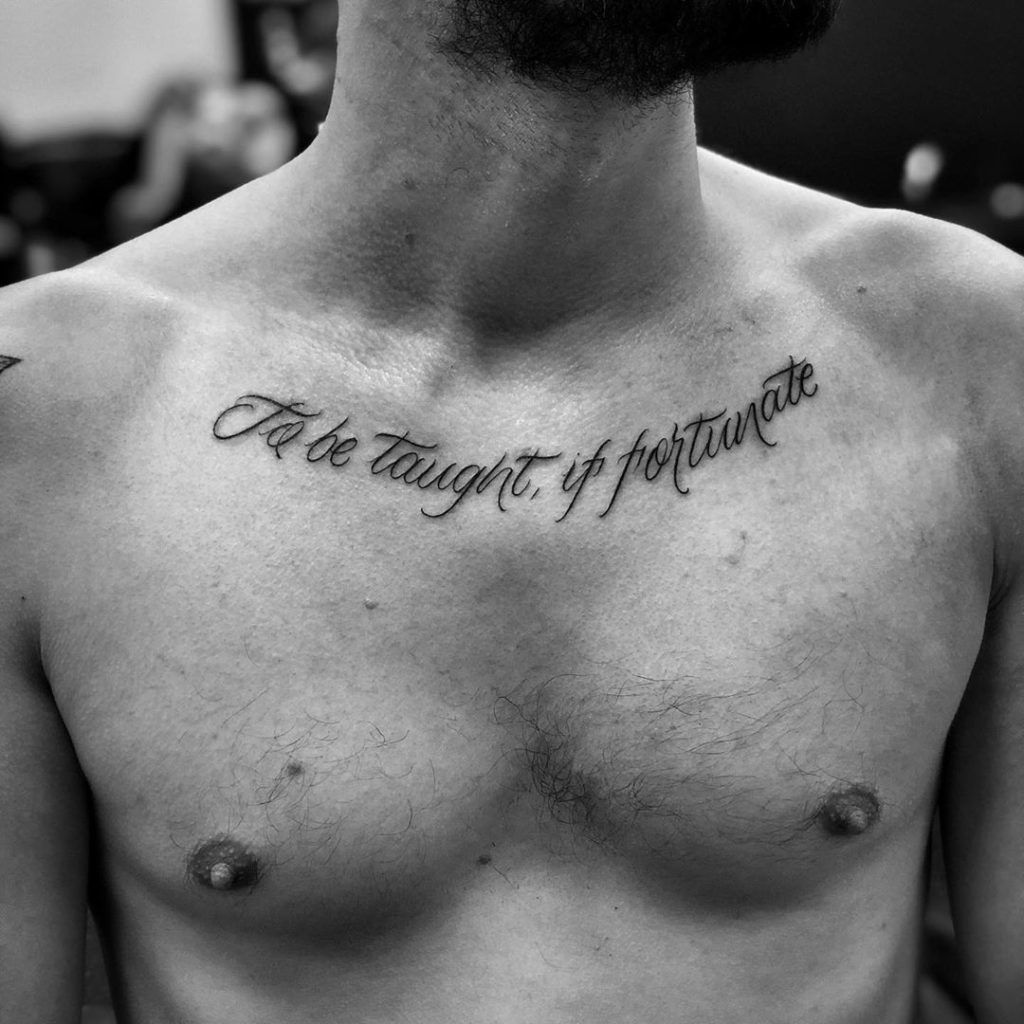 20 Best Collarbone Tattoos for Men  Pulptastic