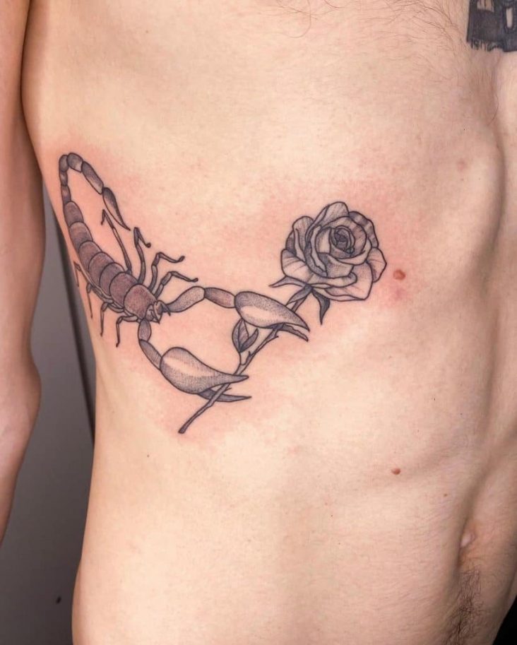 25 Savage Scorpion Tattoos For Men Pulptastic 6132