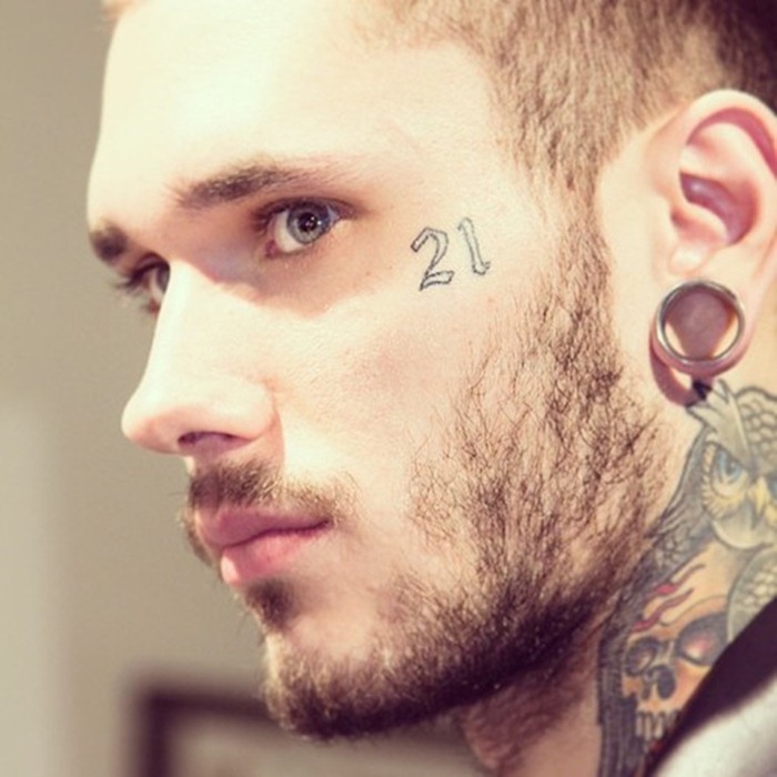 Discover more than 84 small face tattoos male latest  ineteachers