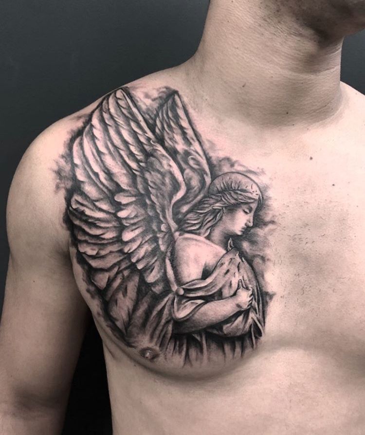 90 Breath Taking Chest Tattoos For Men in 2023 