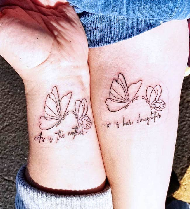 80+ Powerful MotherDaughter Tattoos To Show Your Unbreakable Bond