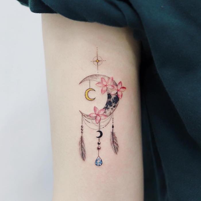 Nie je to komplikované Nový význam poprsia dream catcher tattoo for men  jazz strela fyzik