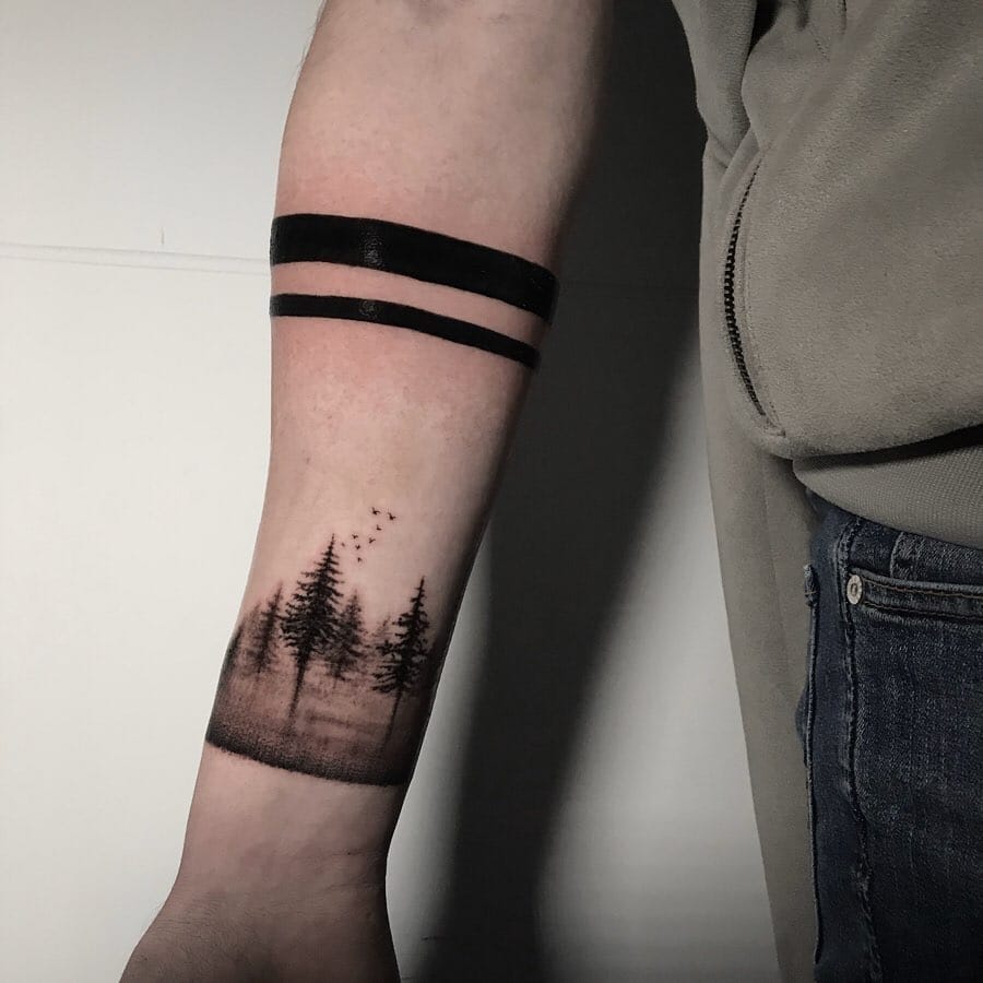 101 Best Forest Silhouette Tattoo Ideas That Will Blow Your Mind  Outsons