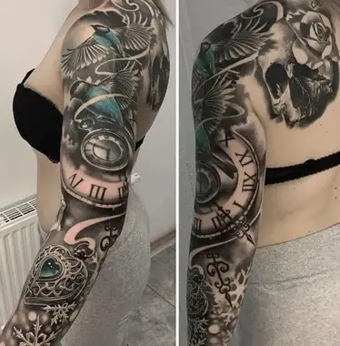 30 Amazing Sleeve Tattoos For Women In 22