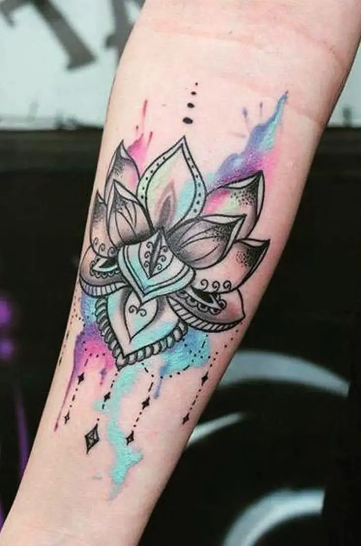 30 Best Lotus Flower Tattoo Ideas For Women - Pulptastic