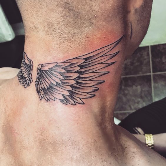 25 Stunning Angel Wing Tattoos For Men Pulptastic (2023)