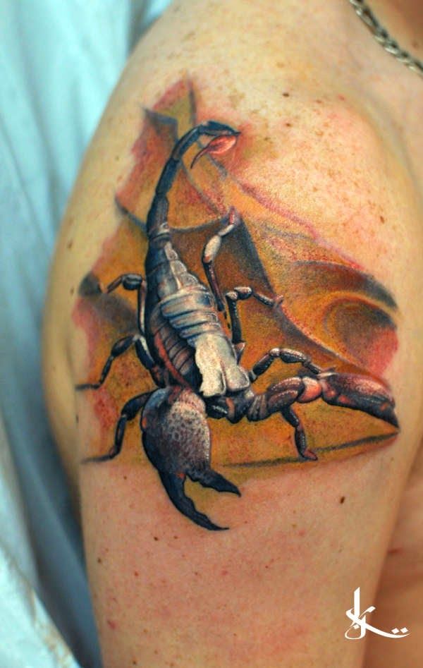 30 Of The Best Scorpion Tattoos For Men in 2023  FashionBeans