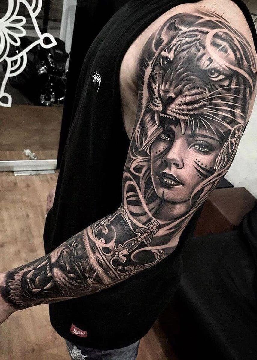 Male Tattoo Sleeves Designs Best Design Idea