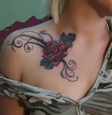 60 Best Chest Tattoos For Women 21