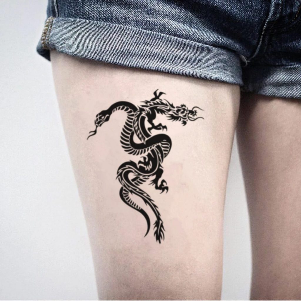 25 Best Dragon Tattoos For Women - Pulptastic