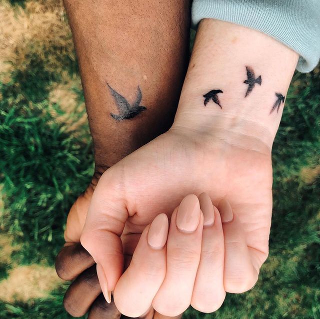 Couples tattoo designs Country couple tattoos Simple couples tattoos