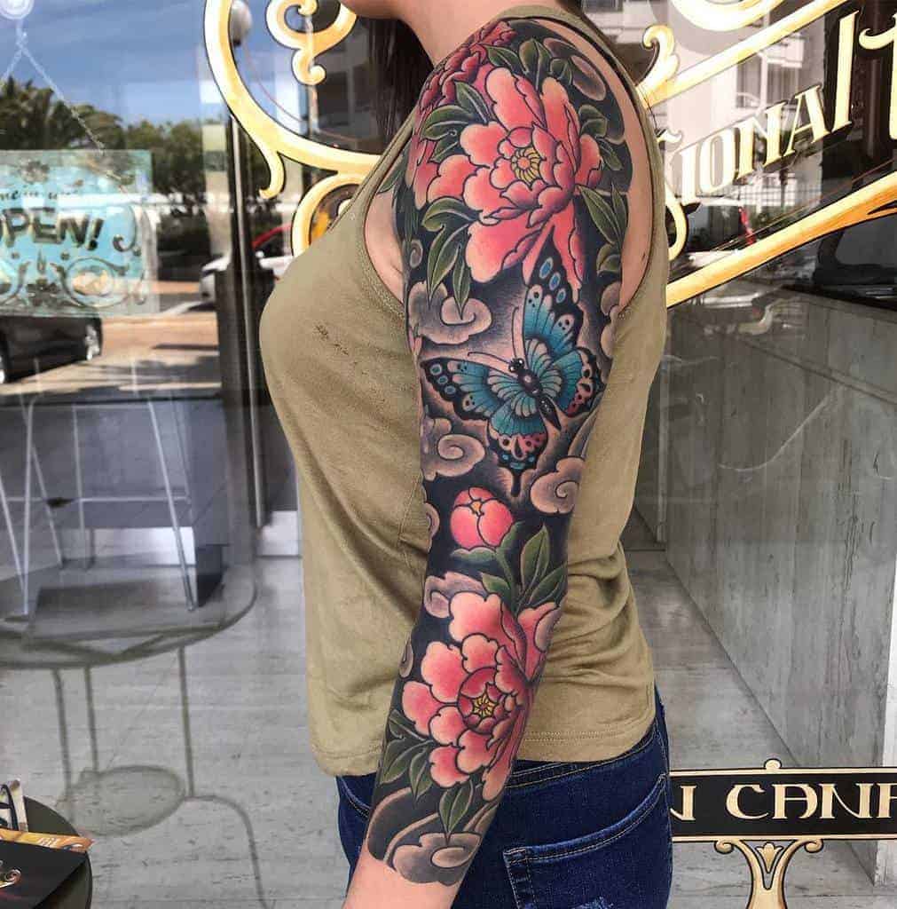 5. Nature Sleeve Tattoo 