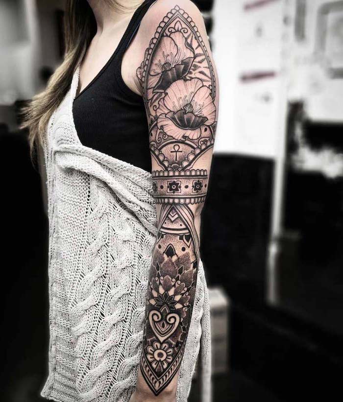 30 Amazing Sleeve Tattoos For Women In 2022 Pulptastic