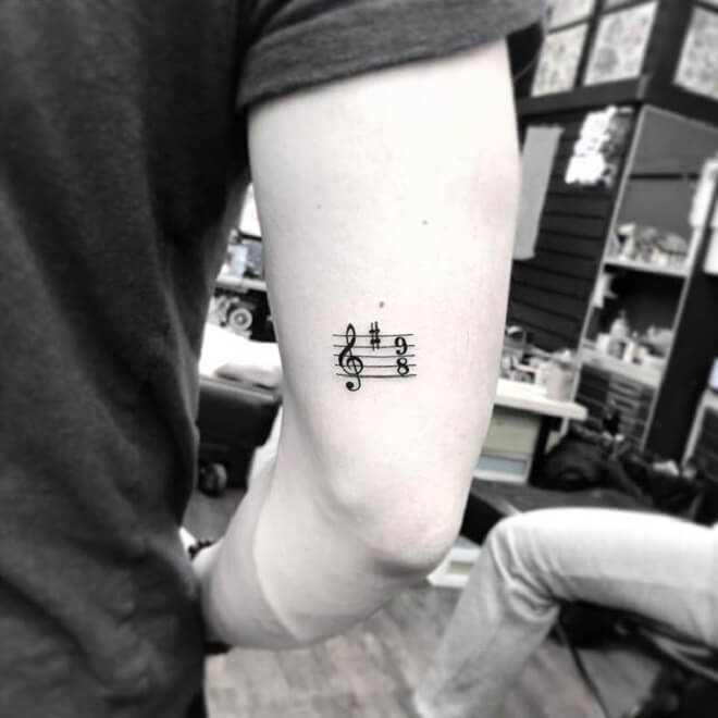 Share 75 music tattoo ideas for men super hot  thtantai2