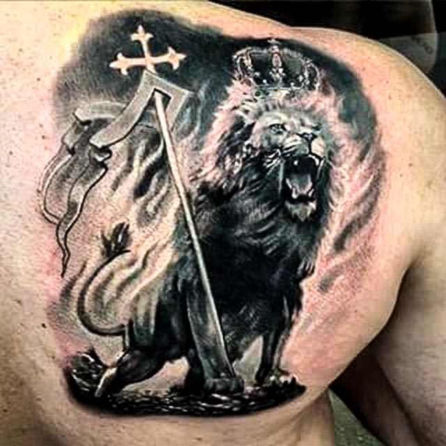 Lion Tattoos  Leo Head Lion Of Judah And Tribal Lion Tattoo Art