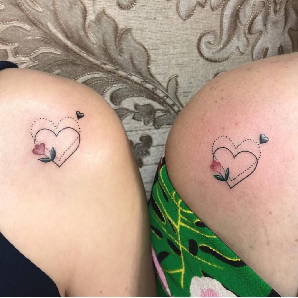 42 Sweet  Meaningful Mother and Daughter Tattoos  Peanut