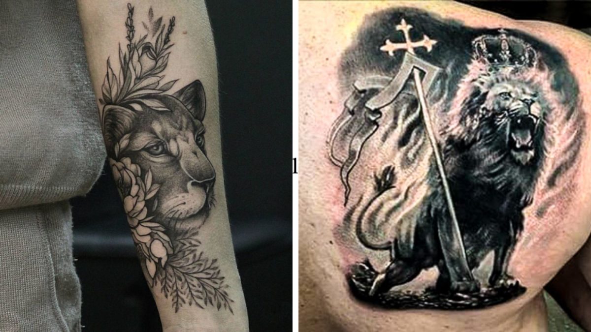 25 Daring Lion Tattoos For Men - Pulptastic