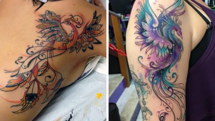Phoenix Tattoo Meanings in Different Cultures - wide 4