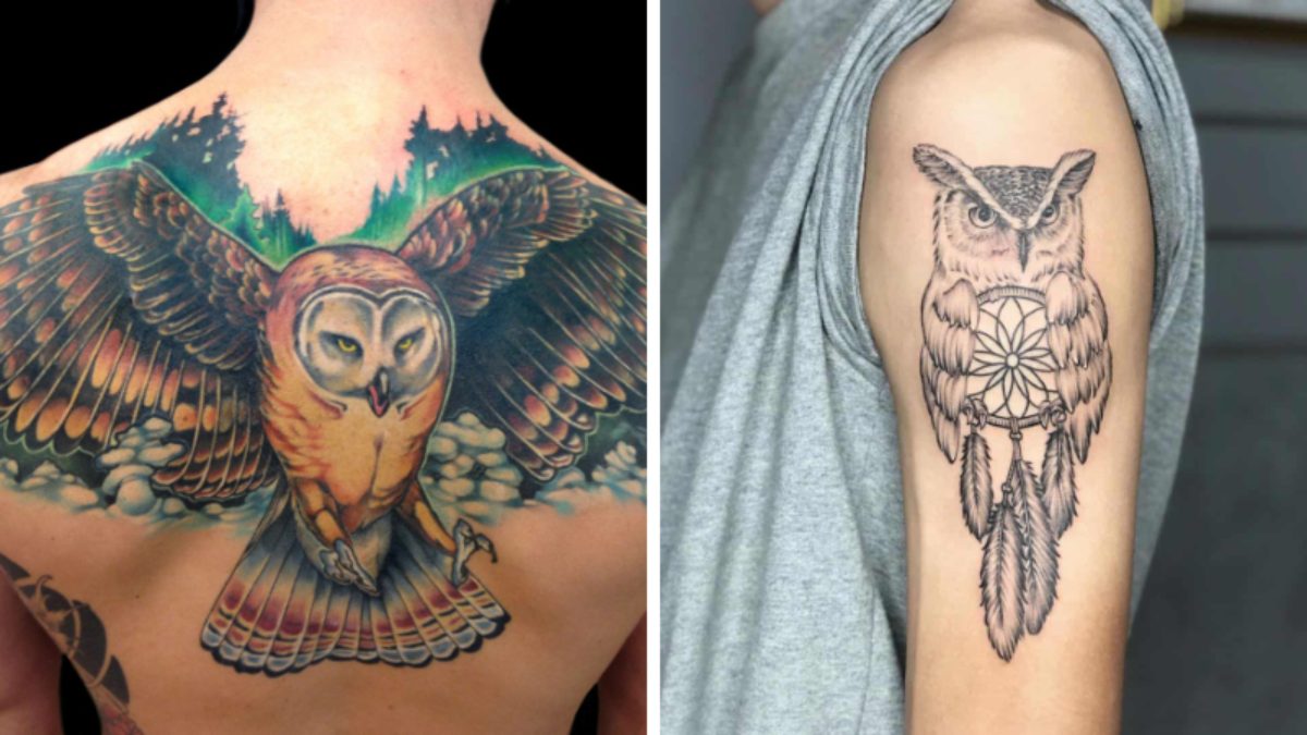 30 Meaningful Owl Tattoo Ideas for Men - Pulptastic