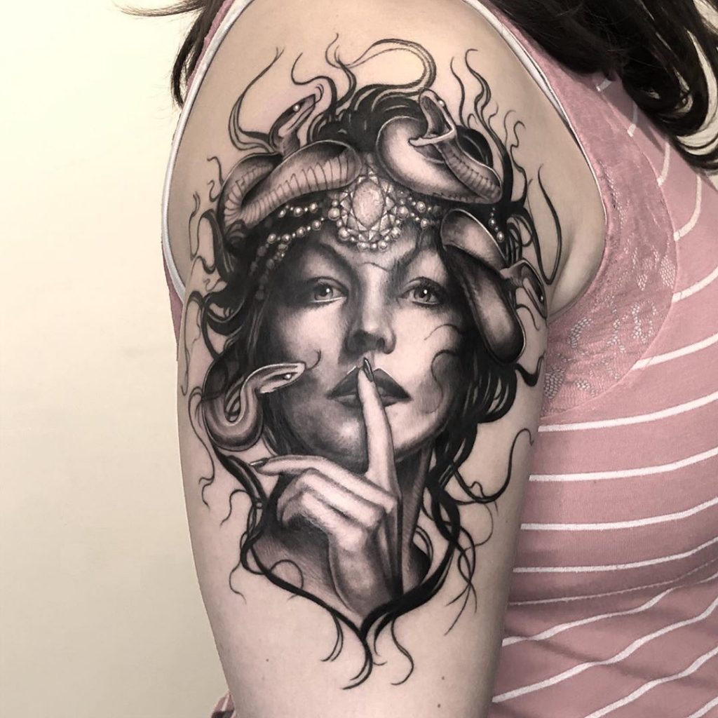 10 Beautiful Medusa Tattoos Not To Be Missed in 2023  CNC Tattoo Supply