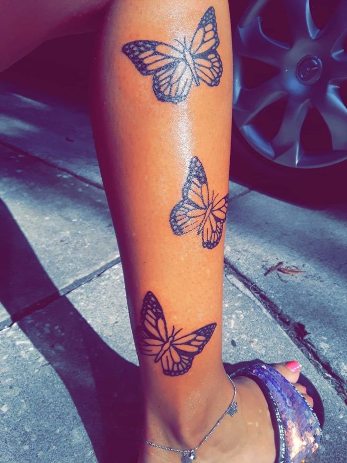 Butterfly Girl Tattoo  InkStyleMag