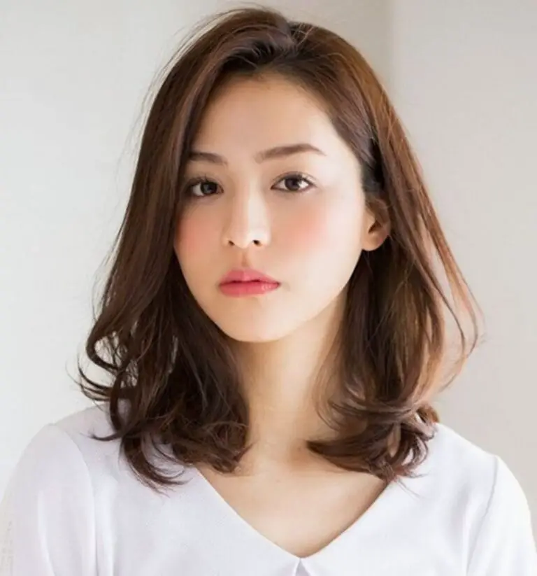 asian shoulder length hair