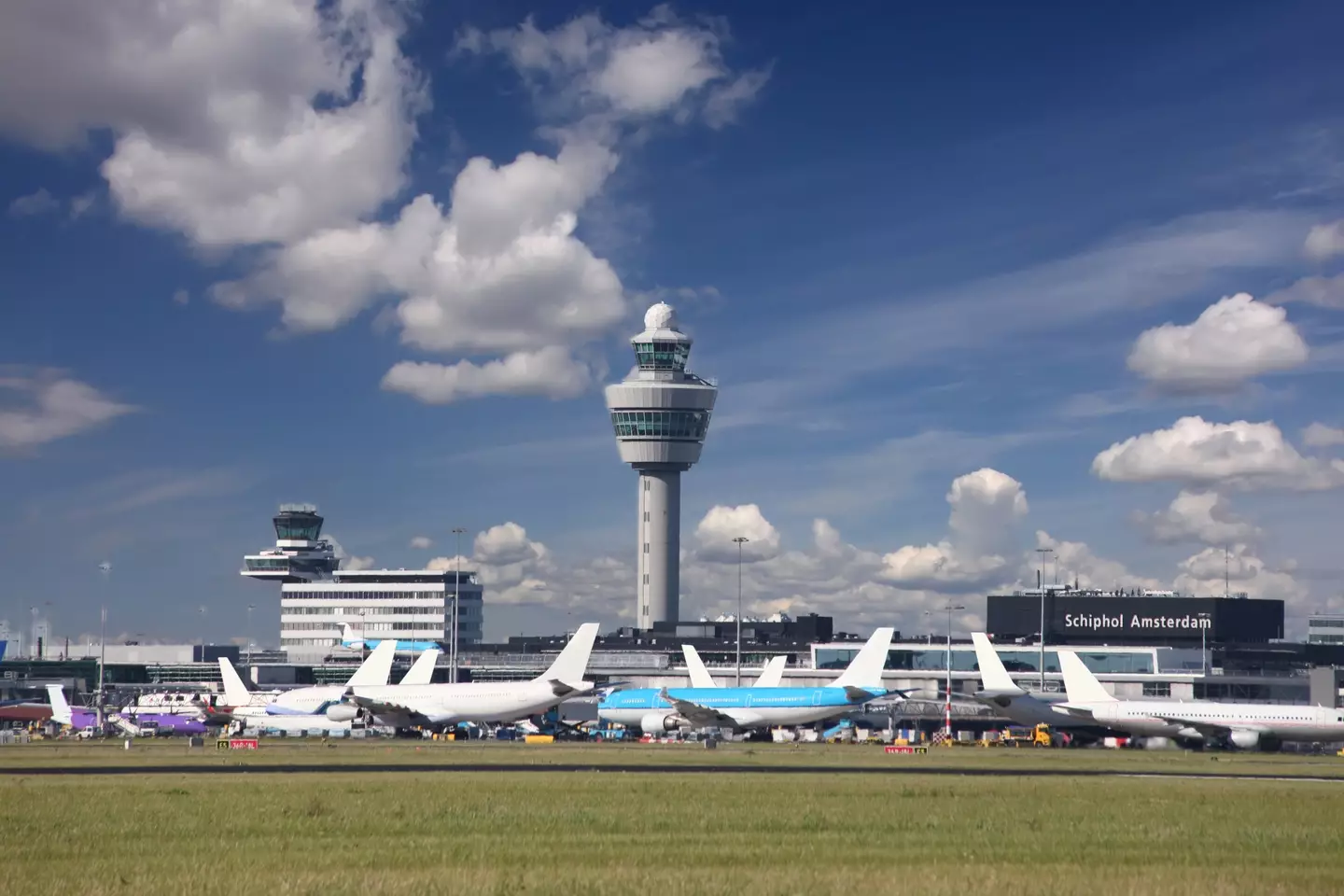 The incident occurred at Schiphal airport in Amsterdam. (alexsl / Getty)