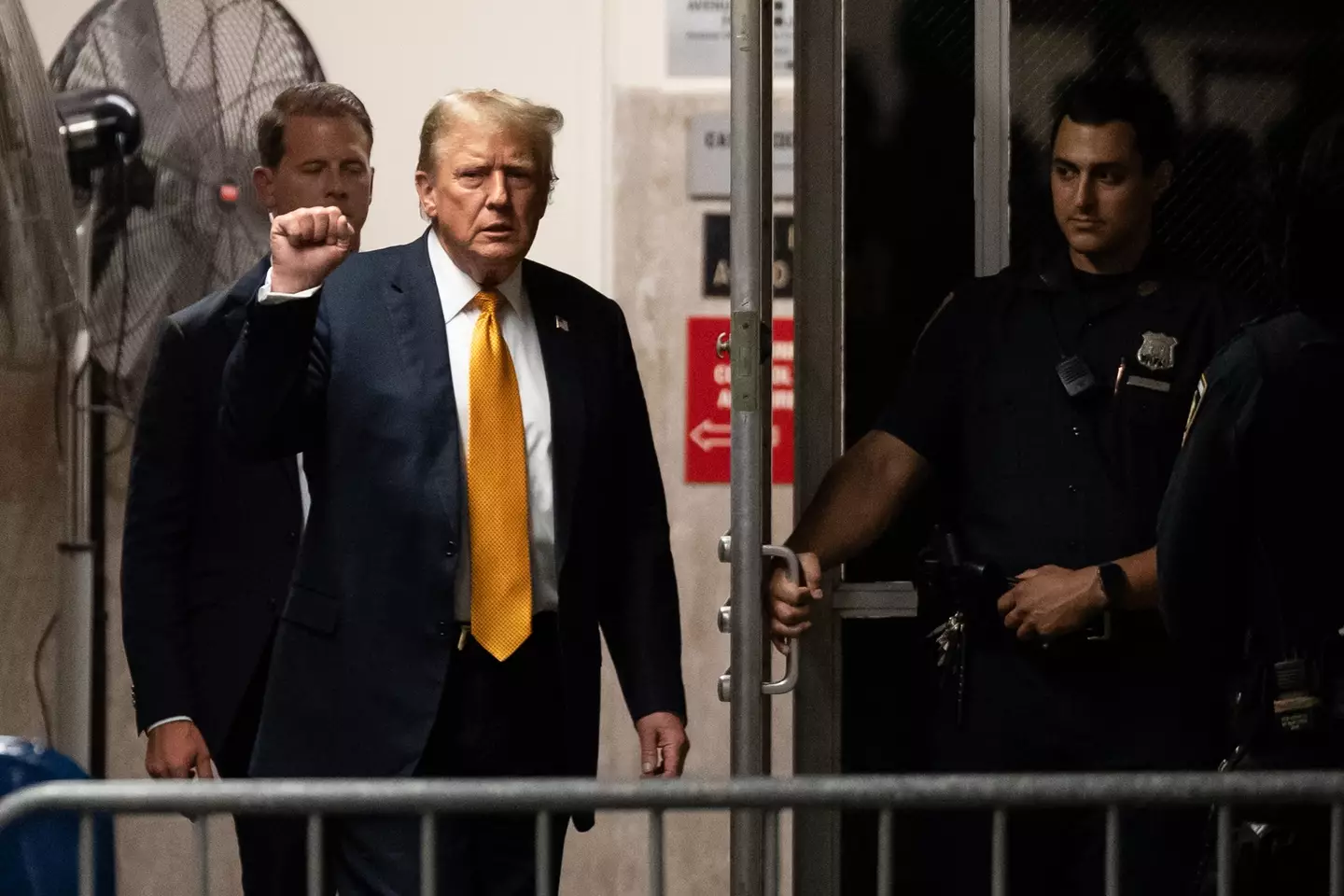 Donald Trump insisted he was not guilty. (Yuki Iwamura-Pool/Getty Images)