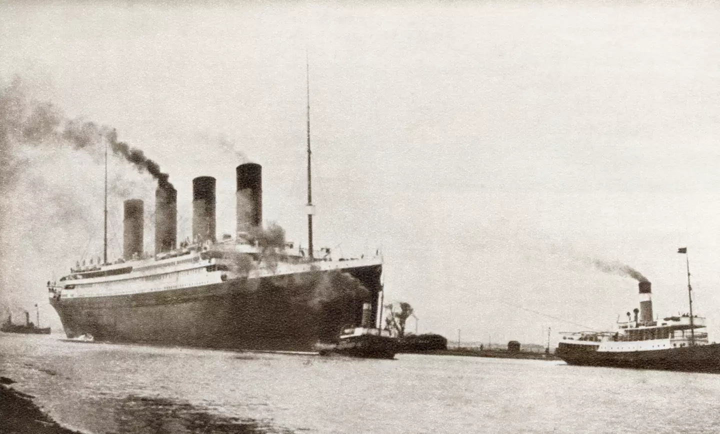 The Titanic remains at the bottom of the Atlantic Ocean. (Universal History Archive/Universal Images Group via Getty Image)