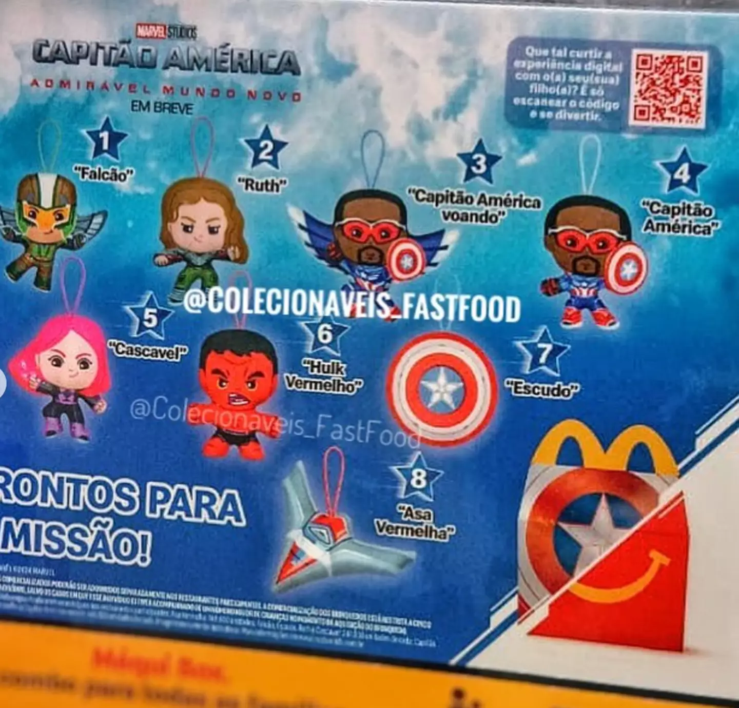 Red Hulk was spotted amongst the available toys (colecionaveis_fastfood/Instagram)