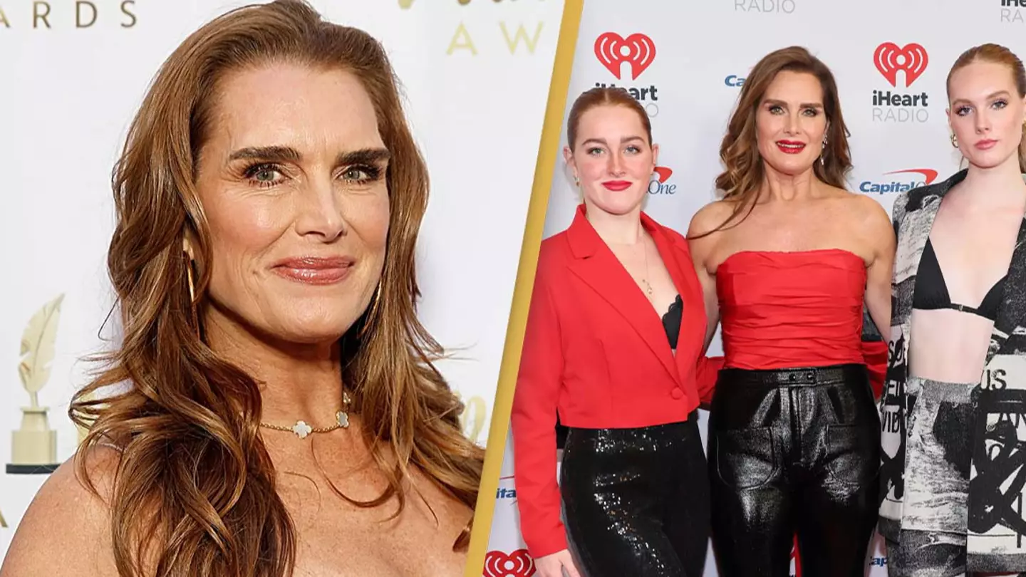 Brooke Shields’ daughters respond to her filming a controversial scene ...