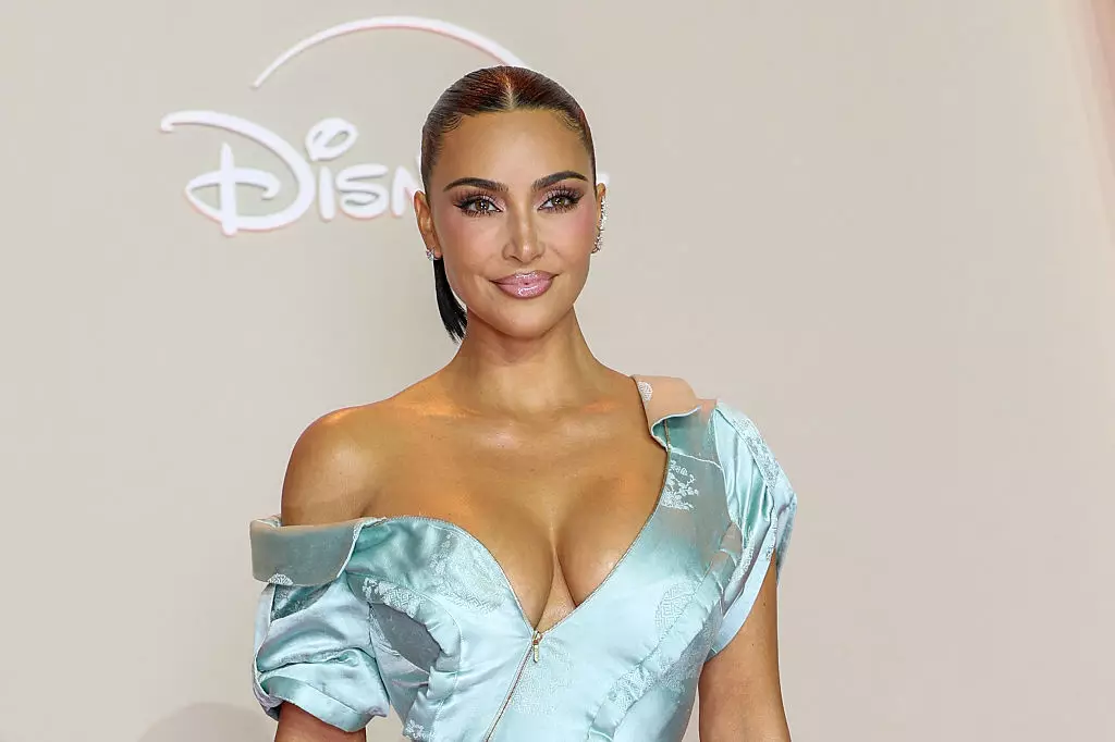 Kim Kardashian after receiving news about her bar exam results (Pascal Le Segretain/Getty Images)