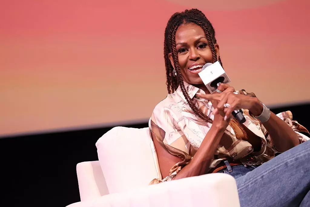 Arturo Holmes/Getty Images - Michelle Obama on Call Her Daddy podcast