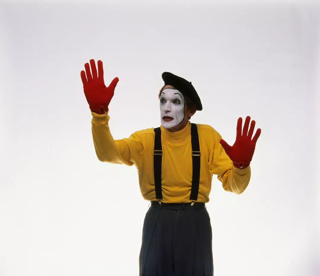 Couple about to kiss