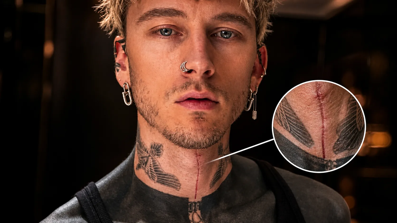 Blackout tattoo risks exposed as Machine Gun Kelly reveals horrifying side effects he suffered