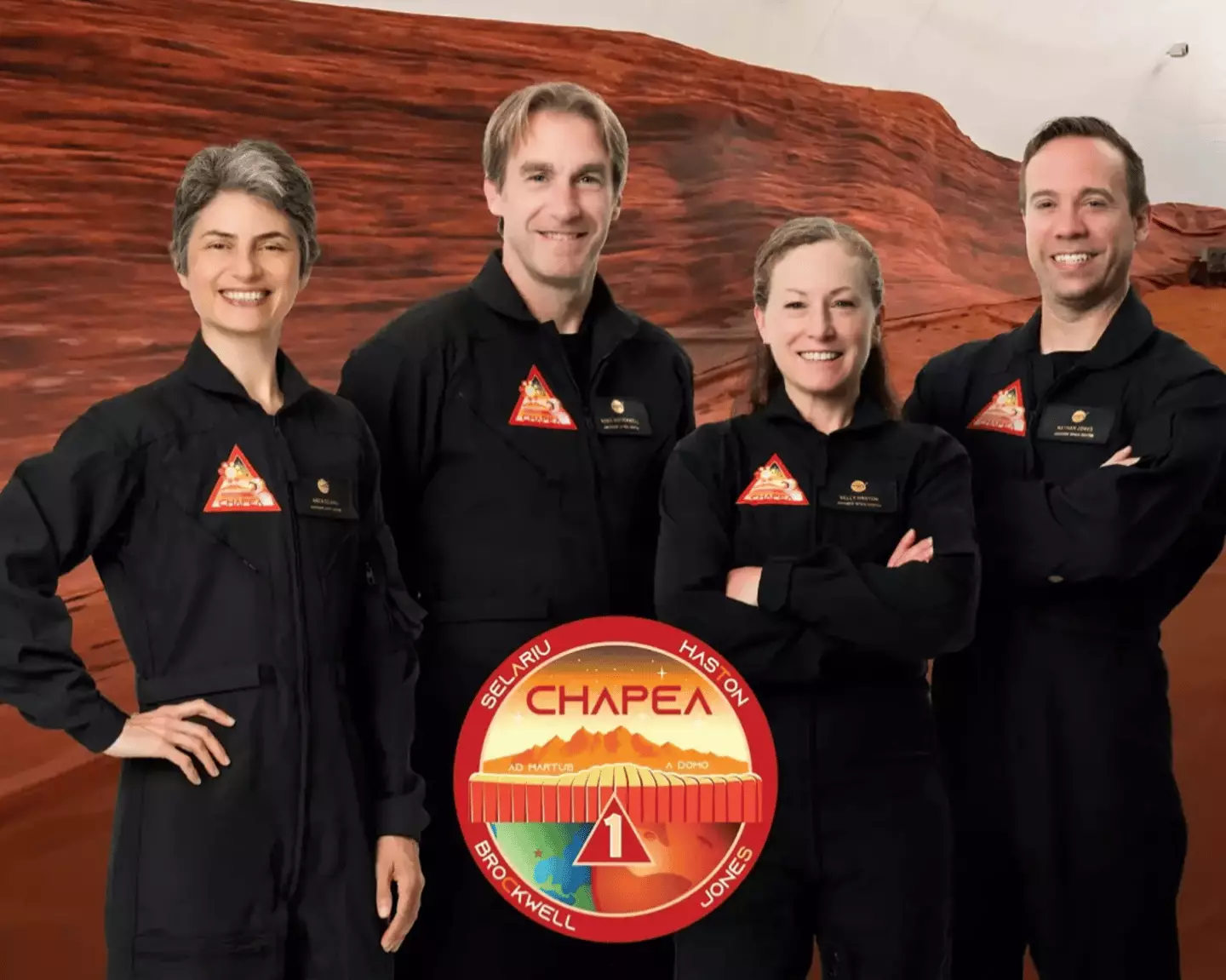 The team working on the mission. (NASA)