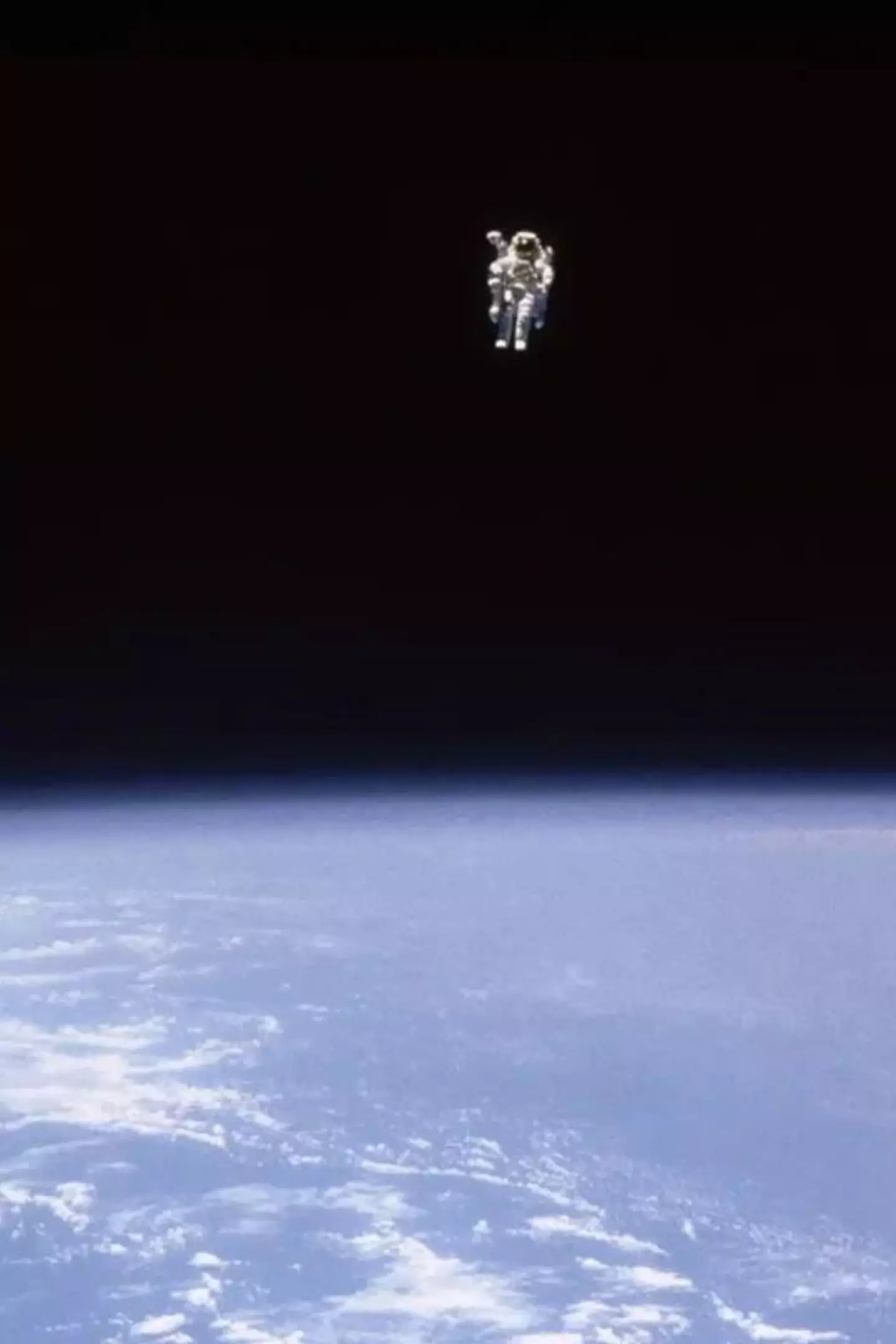 Nasa gave the picture the moniker as the 'most terrifying space photo'. (Nasa)