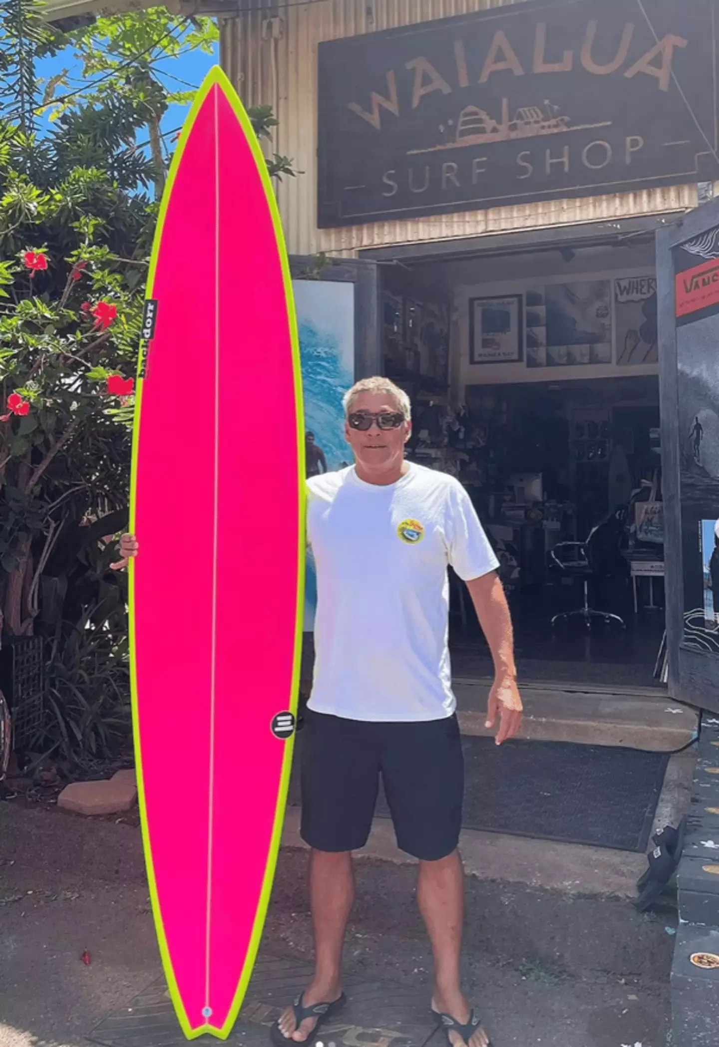 Tamayo Perry was attacked and killed by a shark. (Instagram/@oahusurfingexperience)