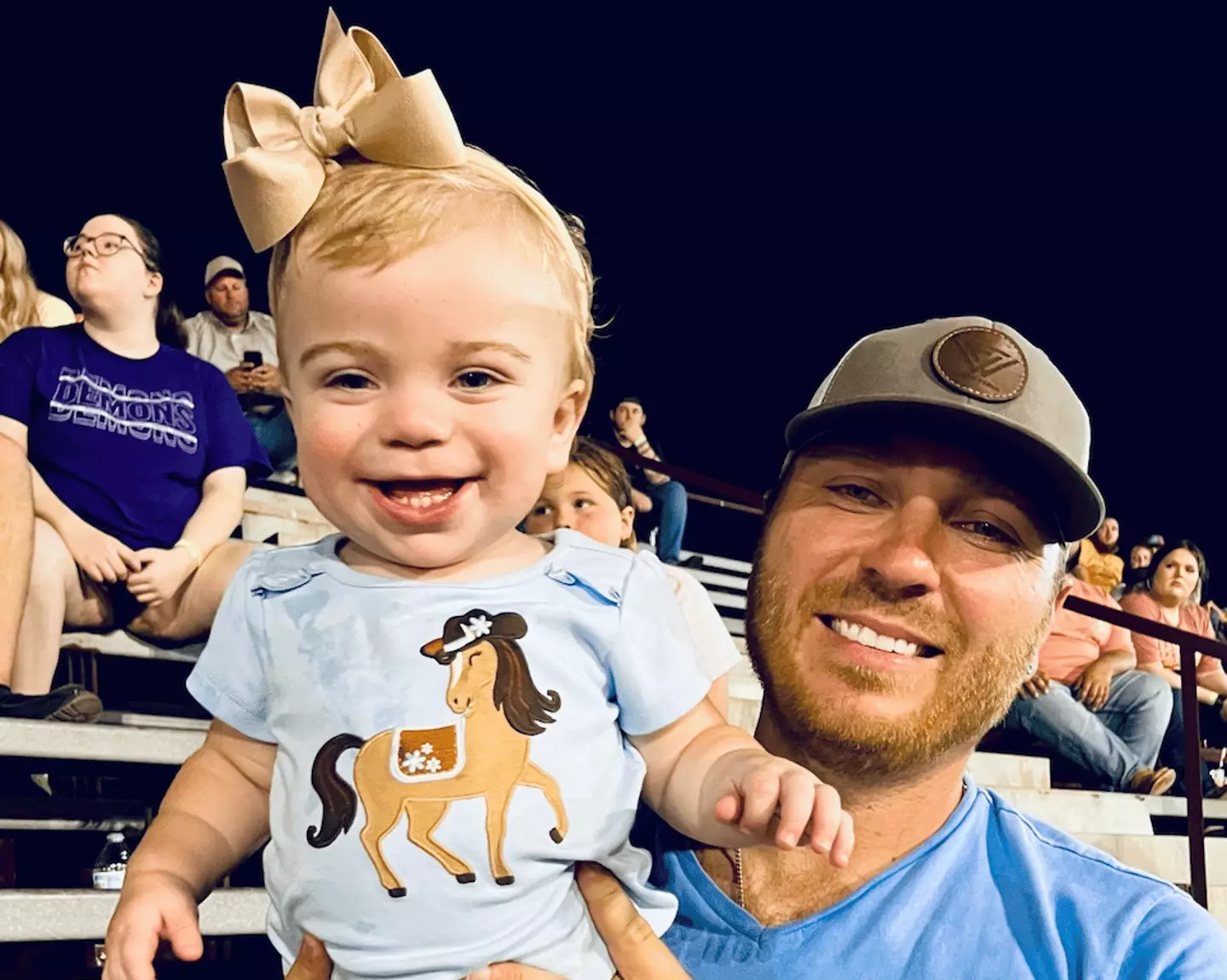 Morgan learned of her daughter's condition through TikTok. (SWNS)