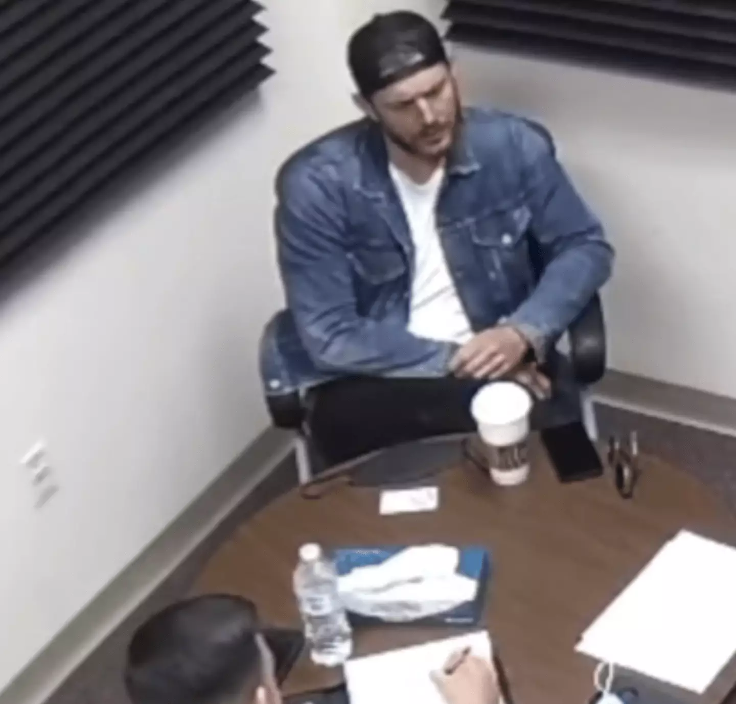 Jensen Ackles was interviewed by police following the fatal shooting. (Santa Fe Police Department)
