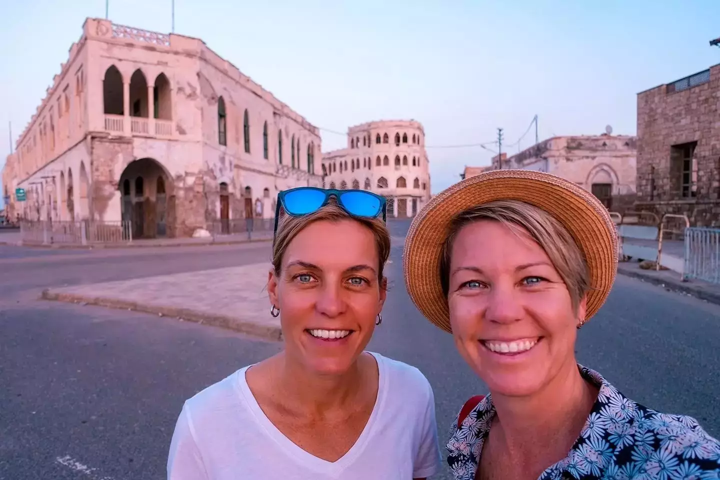 Australian Rachel Davey and Slovakian Martina Sebova have had the opportunity to visit 100 nations recognized by the UN separately, before meeting each other in 2008. (Very Hungry Nomads/Meta)