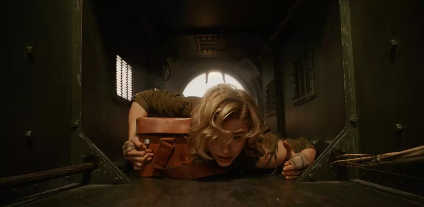 Chloë Grace Moretz stars in 2021 movie. (Vertical)